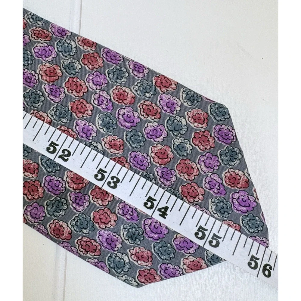 Classics Debenhams Floral Silk Tie Classic W 3.5
